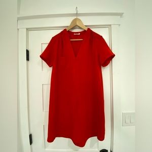 LUSH v-neck shift dress